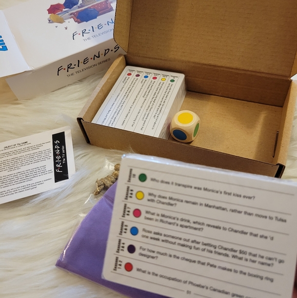 Friends the Television Series Quiz with a Twist Game - Picture 3 of 6